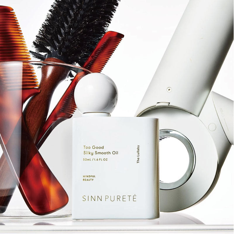シンピュルテ トゥーグッド シルキースムース オイル The Secret History/秘められた物語 50ml SINN PURETE TooGood ヘアオイル 洗い流さないトリートメント サロン マルチベネフィットオイル カラーケア ベルガモット ローズマリー ラベンダー ジャスミン