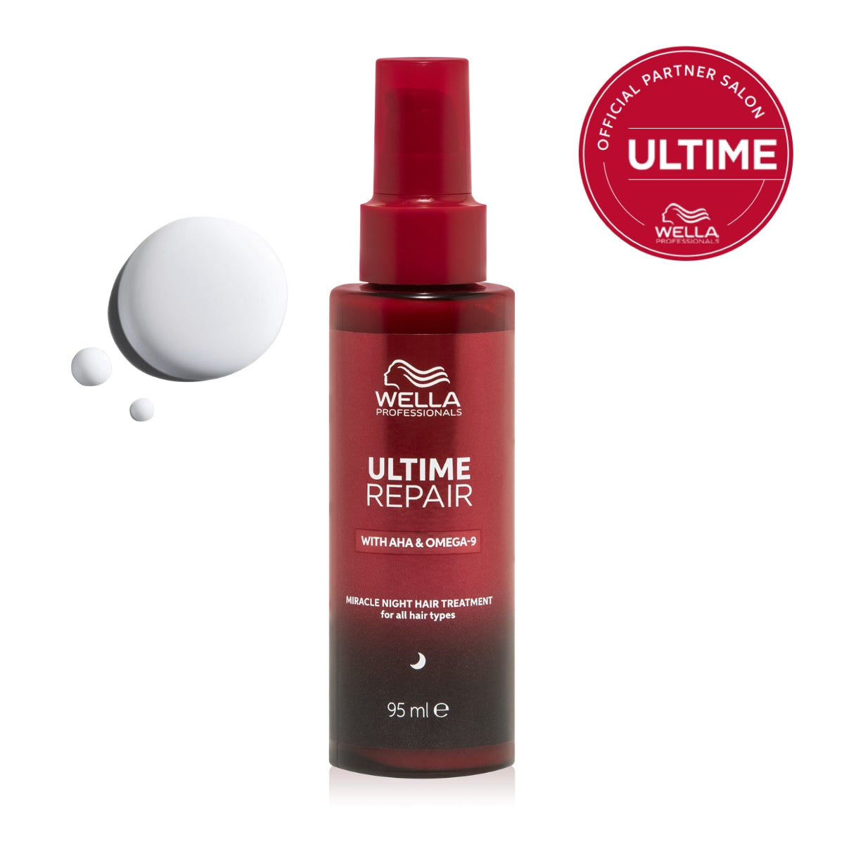 WELLA ウェラ アルタイム リペア ミラクル ナイト トリートメント 95ml　ヘアミルク 洗い流さないトリートメント ナイトケア カラーケア ブリーチケア 補修