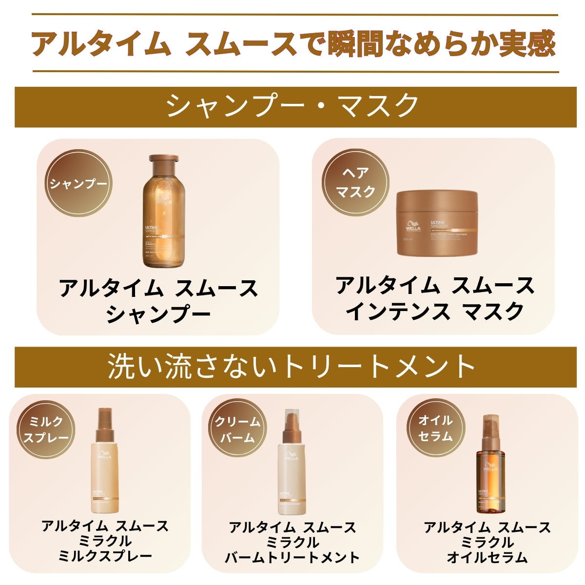 WELLA ウェラ アルタイム スムース インテンスマスク 150g　ヘアケア ULTIME SMOOTH サロン専売品