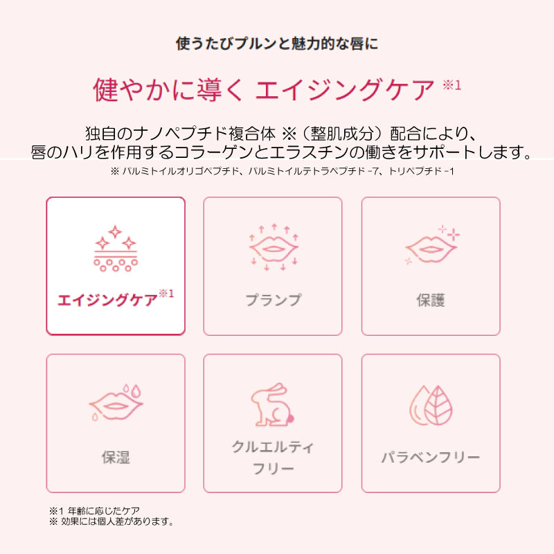 Lipaddict リップアディクト 7ml  全13色　うるおい 乾燥ケア ヒアルロン酸 オーガニックオイル