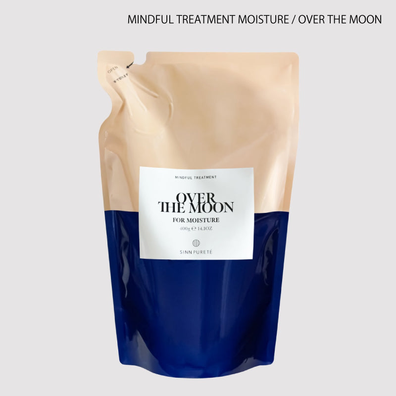シンピュルテ マインドフル トリートメント モイスチャー / OVER THE MOON　ハリコシ うねり 広がり キンケスア発想