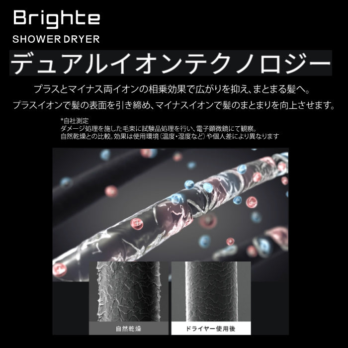 SHOWER DRYER シャワー ドライヤー Brighte