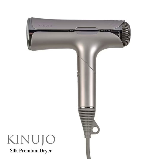 KINUJO Silk Premium Dryer　クリアシルバー/アーバンブラウン　正規品 メーカー１年保証 キヌージョ ドライヤー シルク プレミアム