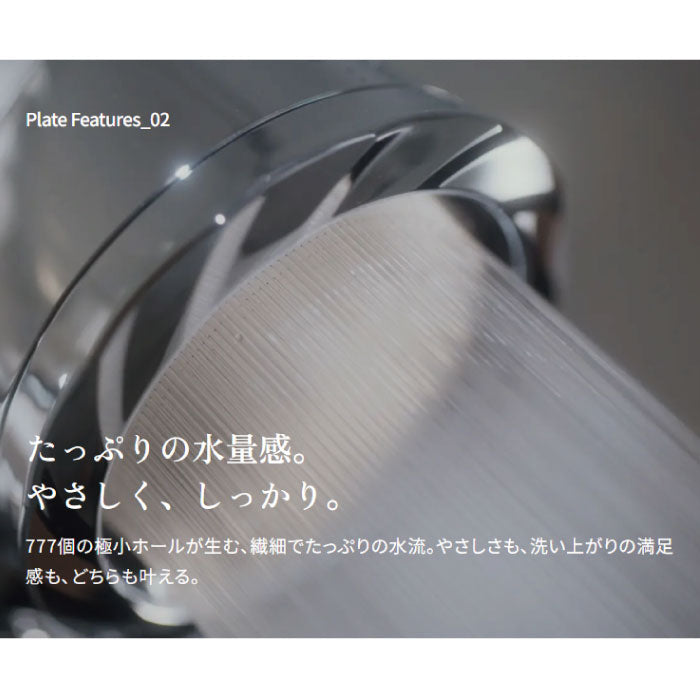 KINUJO Silk Rich Shower キヌージョ リッチ シャワー シルバー/ブラック　マイクロバブル ナノバブル