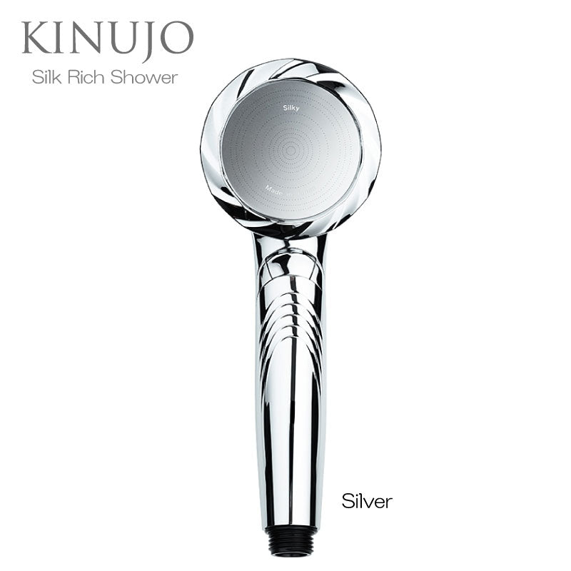 KINUJO Silk Rich Shower キヌージョ リッチ シャワー シルバー/ブラック　マイクロバブル ナノバブル