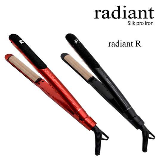 radiant R 20mm ラディアントR　ストレートアイロン　プロ仕様 保湿 スピード 高温 安定 ヘアアレンジ 潤い さらさら ダメージレス 高性能 220℃