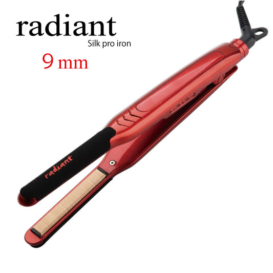 ラディアント シルクプロヘアアイロン radiant mini 9mm　ストレート くせ毛 おすすめ 人気 美容 まっすぐ ダメージレス ミニアイロン